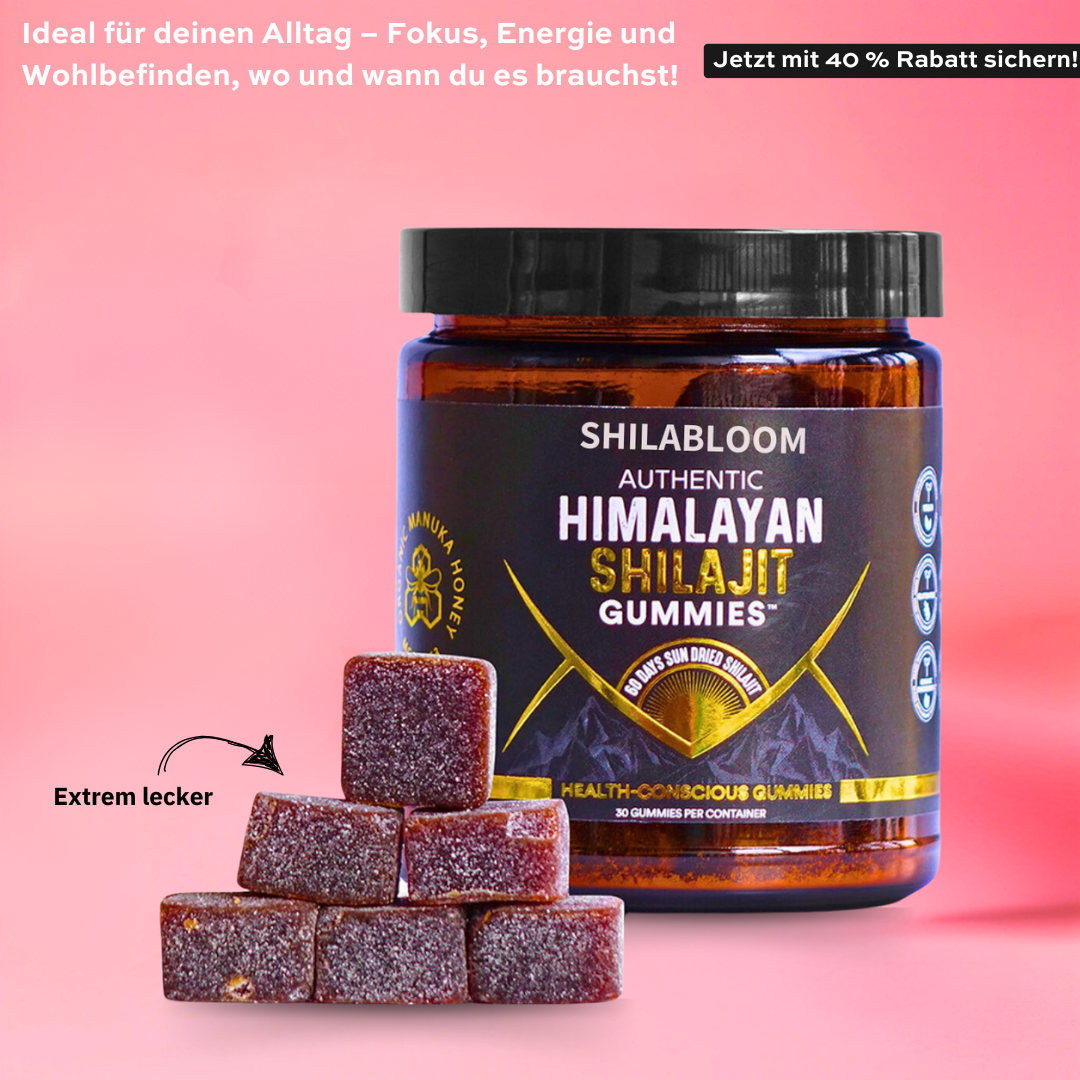 Shilabloom SHILAJIT Pure Shilajit Gummies